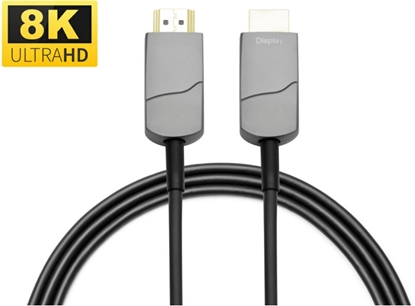 Изображение Kabel MicroConnect HDMI - HDMI 10m czarny (HDM191910V2.1OP)