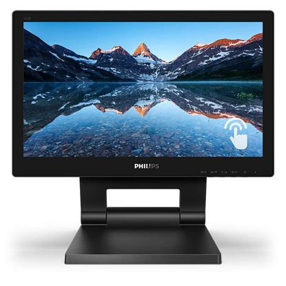 Attēls no Philips 162B9T/00 computer monitor 39.6 cm (15.6") 1366 x 768 pixels HD LCD Touchscreen Black