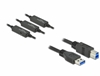 Изображение Delock Aktives USB 3.2 Gen 1 Kabel USB Typ-A zu USB Typ-B 15 m