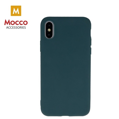 Изображение Mocco Ultra Slim Soft Matte 0.3 mm Silicone Case for Samsung G770 Galaxy S10 Lite Dark Green