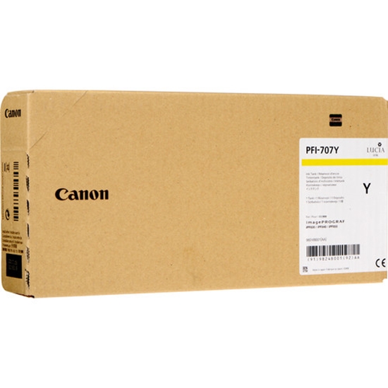 Изображение Canon PFI-707 Y ink yellow