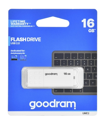 Attēls no Goodram USB flash drive UME2 16 GB USB Type-A 2.0 White