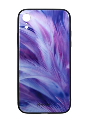 Attēls no Tellur Cover Glass print for iPhone XR feather