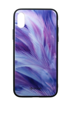 Attēls no Tellur Cover Glass print for iPhone XS feather