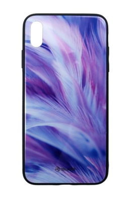 Attēls no Tellur Cover Glass print for iPhone XS MAX feather