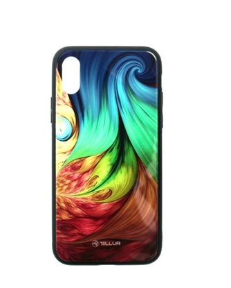 Picture of Tellur Cover Glass print for iPhone XS mesmeric