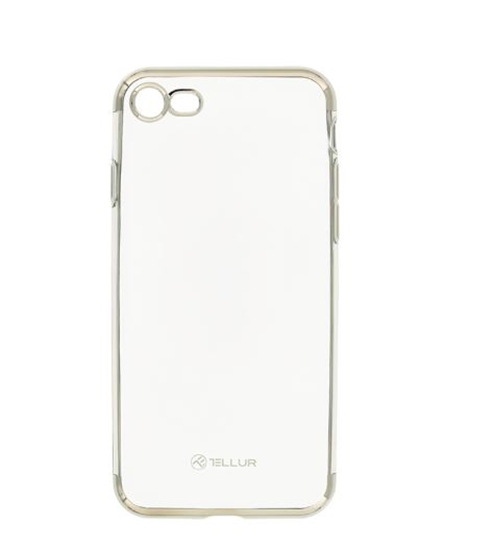 Picture of Tellur Cover Silicone Electroplated for iPhone 8 silver