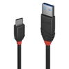 Picture of Lindy 0.5m USB 3.1 Type C to A Cable 3A, Black Line