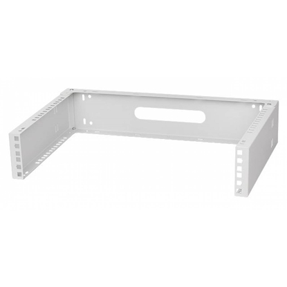 Изображение Rack Holder Wall mounted 19" 2U 330mm Gray