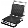 Изображение ECG Contact grill ECG KG 1000 GOURMET, 1650 - 2000W, 4 cooking positions, BBQ Booster, Inox color