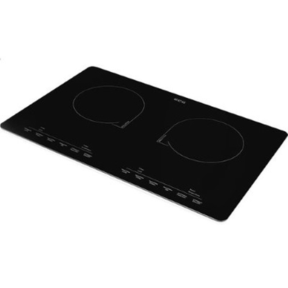 Picture of ECG Induction double plate hob ECG IV 2920 SLIM, Suitable for 12–30 cm diameter cookware, Big LED display