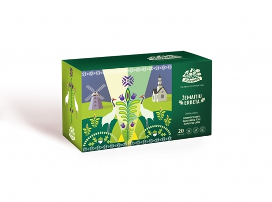 Изображение Žolynėlis herbal tea Žemaitija tea, 30g (1,5x20)