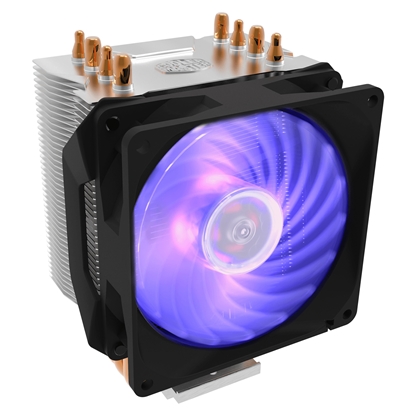 Picture of Cooler Master Hyper H410R RGB Processor 9.2 cm Black, Silver