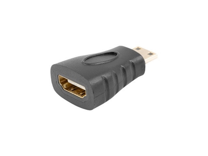 Изображение Adapter HDMI(F) - HDMI mini(M) Czarny 