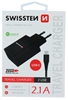 Picture of Swissten Smart IC Travel Charger 2x USB 2.1А with USB-C Cable 1.2 m