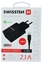 Picture of Swissten Smart IC Travel Charger 2x USB 2.1А with USB-C Cable 1.2 m