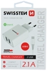 Picture of Swissten Smart IC Travel Charger 2x USB 2.1А with USB-C Cable 1.2 m