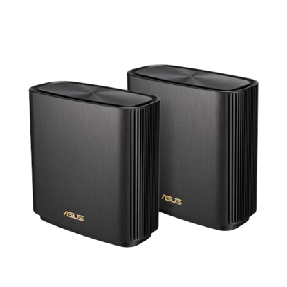 Attēls no ASUS ZenWiFi AX (XT8) wireless router Gigabit Ethernet Tri-band (2.4 GHz / 5 GHz / 5 GHz) Black