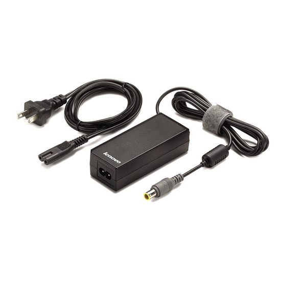 Picture of Lenovo 54Y8964 power adapter/inverter indoor 65 W Black