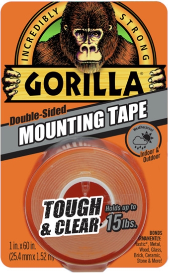 Picture of Gorilla tape Mounting Clear 1.5m