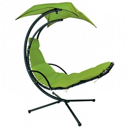 Attēls no Iekarams šūpuļkrēsls ar statīvu Dream zaļš 205cm