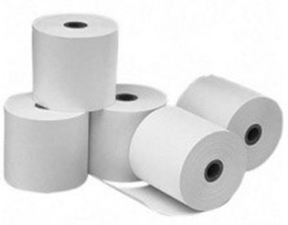 Изображение Cash Register Thermal Paper Roll Tape, W: 57mm, L: 18m, bushings 12mm, diameter 40mm, 10pcs./pack.