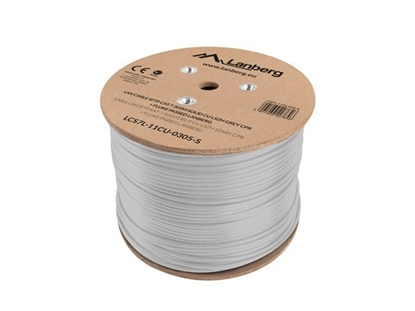 Attēls no LANBERG LAN cable SFTP cat.7 305m solid