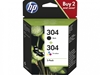 Изображение HP 3JB05AE ink cartridges black/3 colors No. 304