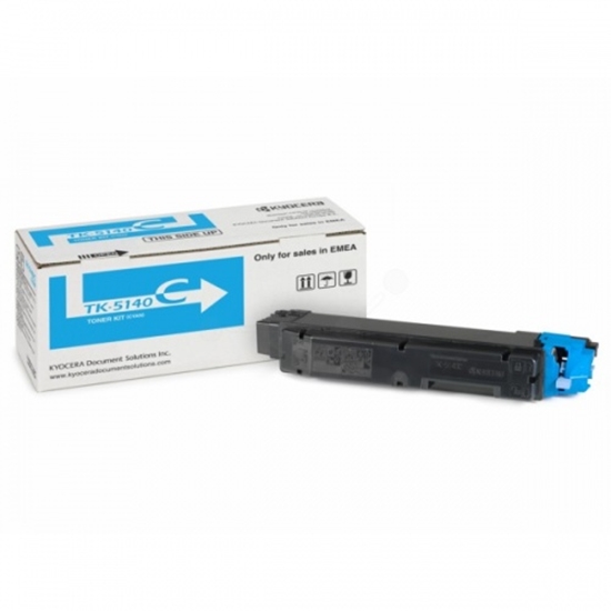 Picture of KYOCERA TK-5140C toner cartridge 1 pc(s) Original Cyan