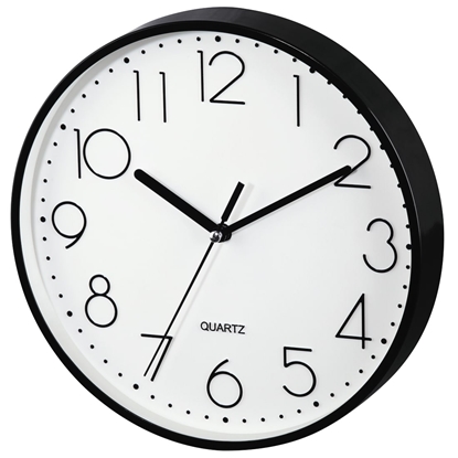 Attēls no Hama PG-220 Quartz clock Circle Black, White