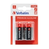 Picture of 1x2 Verbatim Alkaline battery Baby C LR 14               49922