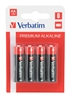 Изображение 1x4 Verbatim Alkaline Battery Mignon AA LR6