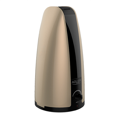 Attēls no Humidifier | Adler | AD 7954 | Ultrasonic | 18  W | Water tank capacity 1 L | Suitable for rooms up to 25 m² | Humidification capacity 100 ml/hr | Gold