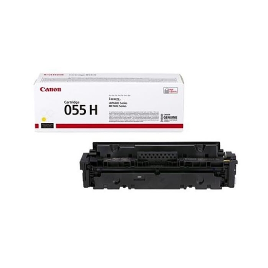 Изображение Canon 055H toner cartridge 1 pc(s) Original Yellow