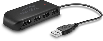 Attēls no Speedlink USB hub Snappy Evo USB 2.0 7-port (SL-140005-BK)