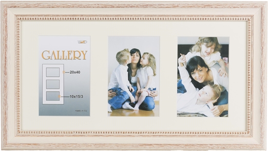 Изображение Photo frame Verona Gallery 20x40/3/10x15 (VF2506), beige