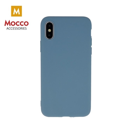 Attēls no Mocco Ultra Slim Soft Matte 0.3 mm Silicone Case for Apple iPhone 11 Pro Light Blue