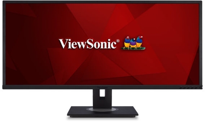 Изображение Viewsonic VG Series VG3448 LED display 86.6 cm (34.1") 3440 x 1440 pixels UltraWide Quad HD Black