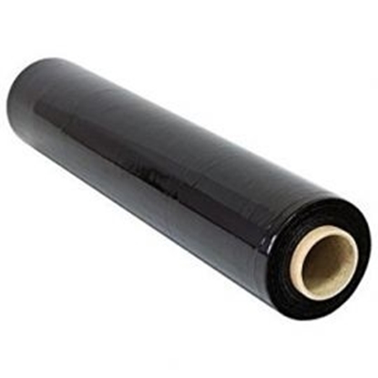 Изображение Pakavimo plėvelė Stretch 17x450mm 200m juoda