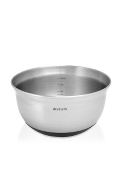 Изображение BRABANTIA Putošanas bļoda, 1,0 litrs, Matt Steel