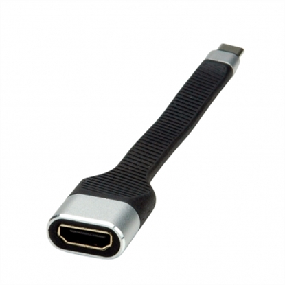 Attēls no ROLINE Type C - HDMI Adapter, M/F, 0.13 m