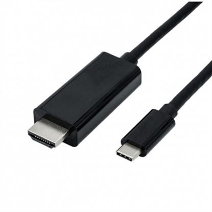 Attēls no ROLINE Type C - HDMI Cable, M/M, 5.0 m