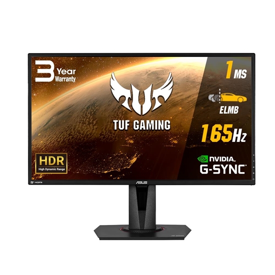 Picture of ASUS TUF Gaming VG27AQ LED display 68.6 cm (27") 2560 x 1440 pixels Quad HD Black