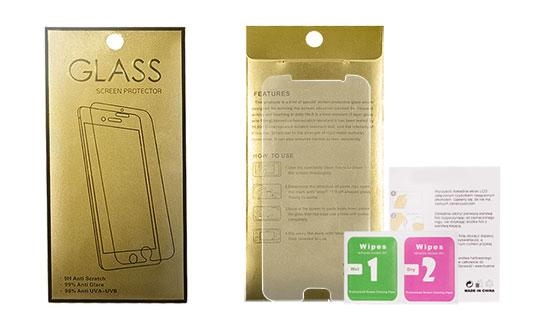 Picture of Tempered Glass Gold Screen Protector Huawei P40 Pro