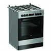 Изображение BEKO Cooker FSM62320DSS 60 cm, A, Gas/Electric, LED screen, Inox color/black glass