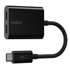 Изображение Belkin RockStar Connect USB-C Audio + Charge adapter black