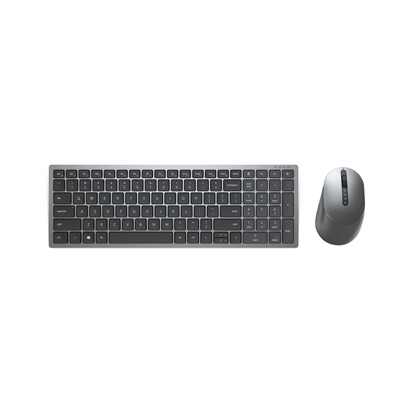 Attēls no Dell Multi-Device Wireless Keyboard and Mouse - KM7120W - US International (QWERTY)