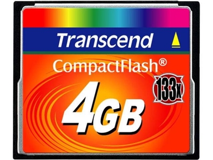 Attēls no Transcend Compact Flash      4GB 133x