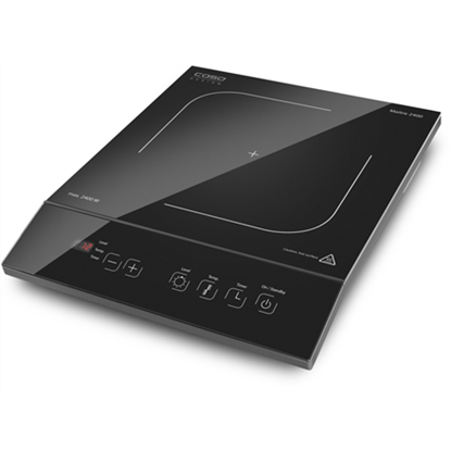 Attēls no Caso | Free standing table hob | 02230 | Number of burners/cooking zones 1 | Sensor touch control | Black | Induction