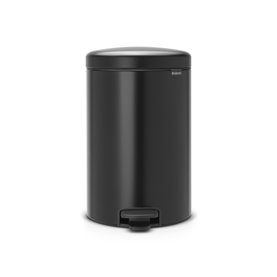 Изображение BRABANTIA atkritumu tvertne ar pedāli NewIcon, 20 l, Matt Black